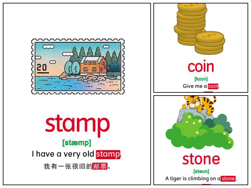 英语_幼儿园_混合闪卡2【启蒙-单词】